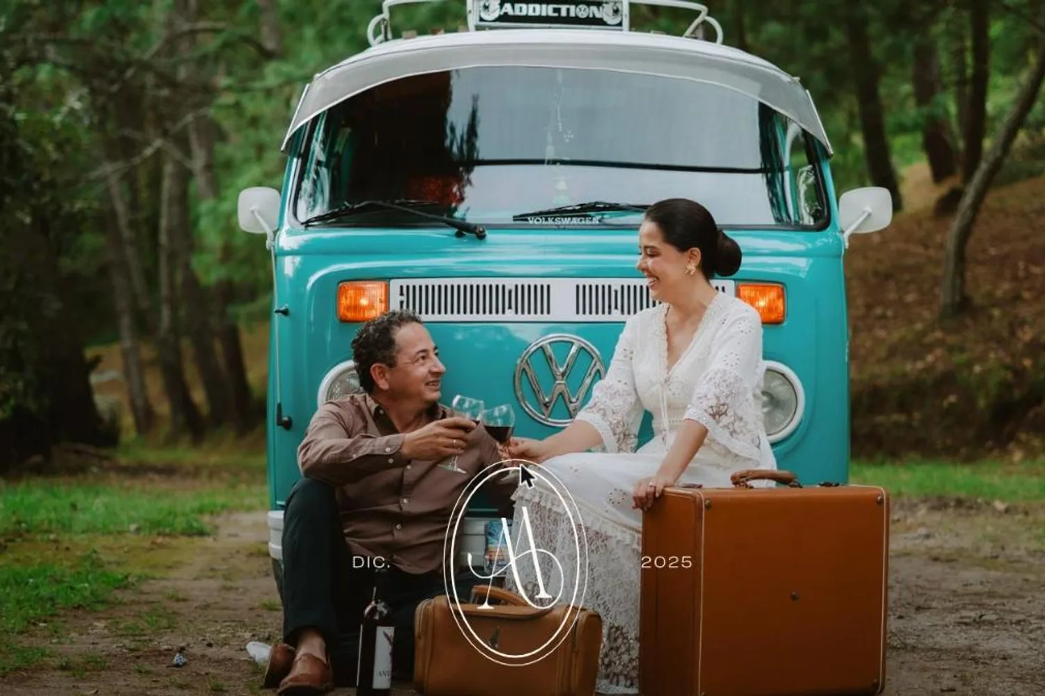 Invitación de boda de Ana y Antonio, estilo Clásico